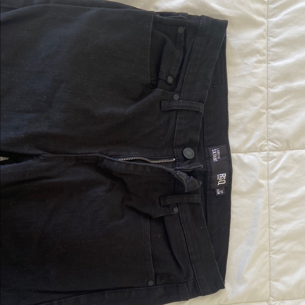 Black Denim Jeans London Skinny RSQ jeans $22 waist size 31X30